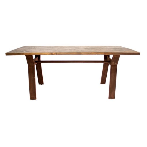 THIRTEEN WOOD AND METAL DINING TABLE. Find it on MisterWils. More than 4000sqm of showroom and warehouse.