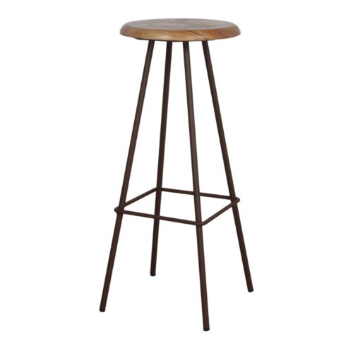 CHARLIE METAL STOOL Industrial style. Find it on MisterWils. More than 4000sqm of showroom and warehouse. oxide 1
