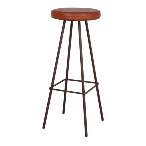 HEBDO LEATHER STOOL Industrial style. Find it on MisterWils. More than 4000sqm of showroom and warehouse. oxide 1