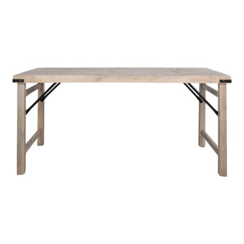 RURAL DINING TABLE Folding dining table in tropical wood. Find it at MisterWils. More than 4000m² of exhibition and warehouse. 1