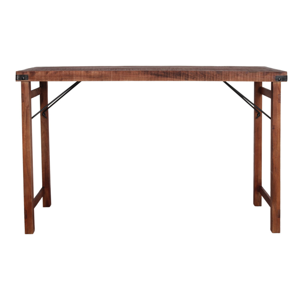 BOSCO WOODEN TABLE Industrial style, made of tropical wood. Find it on MisterWils. More than 4000sqm of showroom and warehouse. 1