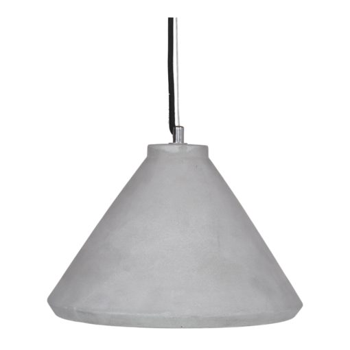 VLADIMIR CEILING LAMP Brutalist style, with a cement lampshade. Find it on MisterWils. More than 4000sqm of showroom and warehouse.