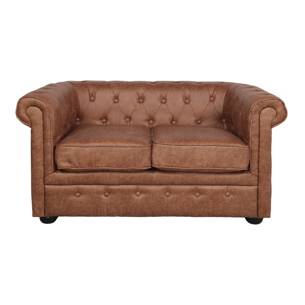 DENVER CHESTER SOFA with padded upholstery | MisterWils
