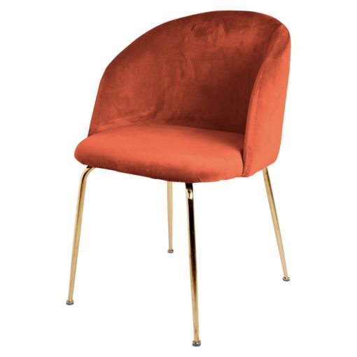 misterwils lupin upholstered chair terracotta 1