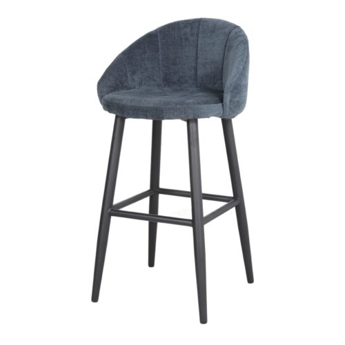misterwils flary upholstered high stool blue 1