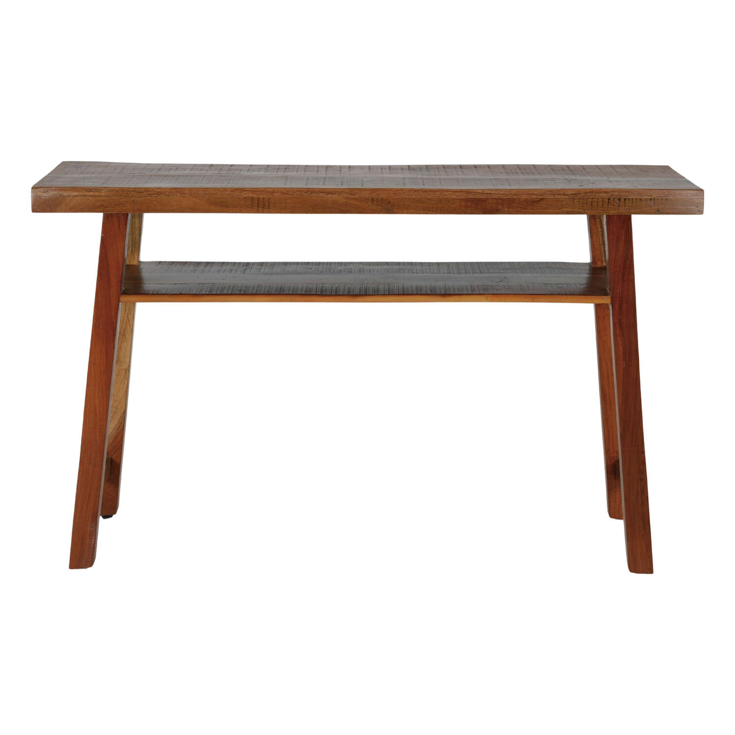 CONSOLA DE MADERA DORSET estilo Rústico. frontal