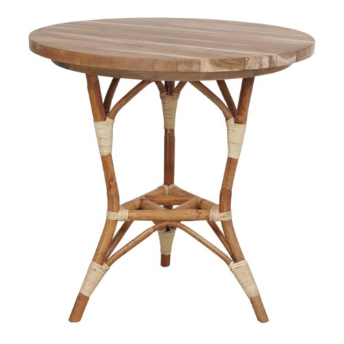 PARADISE DINING TABLE Tropical Style. Rattan and teak dinning table. Find it at MisterWils.1