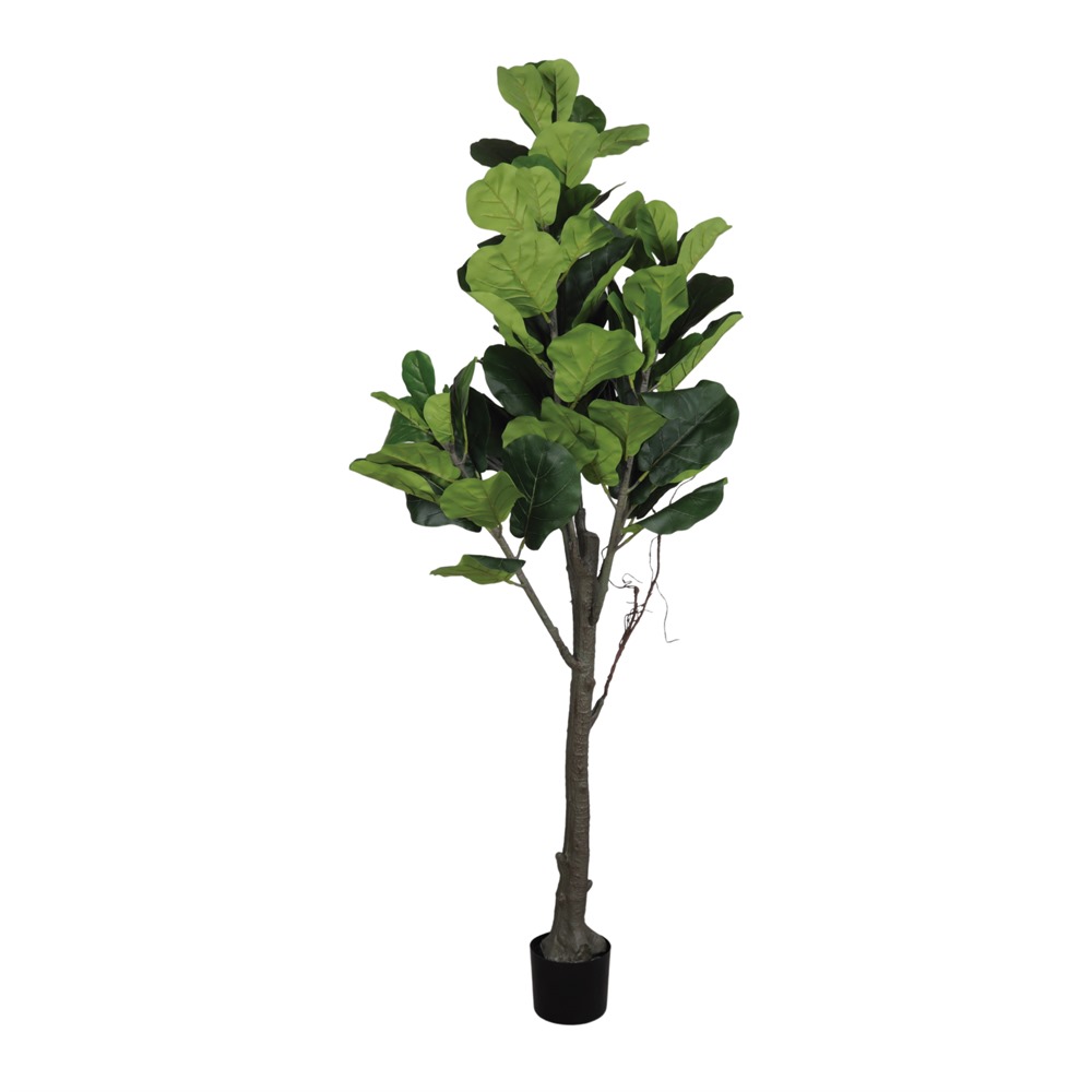 DECORATIVE ARTIFICIAL PLANT LYRATA FICUS TREE