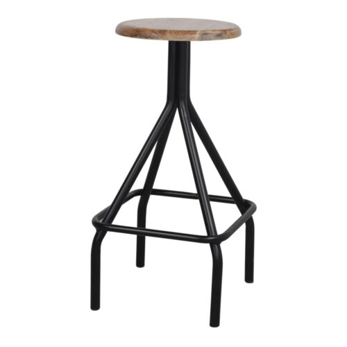 INKASPAR METAL AND WOOD HIGH STOOL Industrial style. Find it on MisterWils. More than 4000sqm of showroom and warehouse. 1