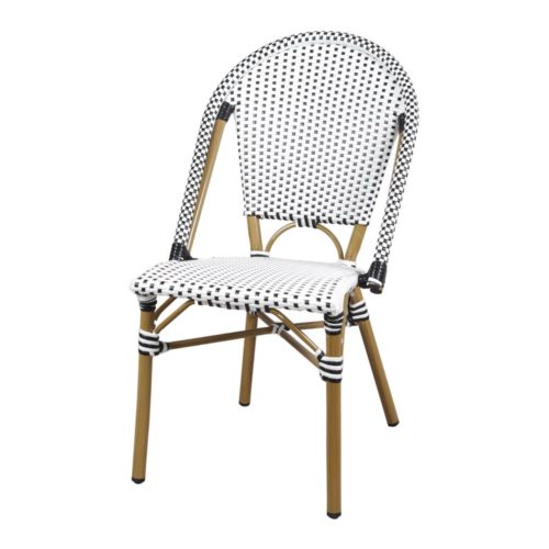 REGINA OUTDOOR CHAIR, structure made of aluminium, synthetic rattan pith, perfect for outdoor use. 1