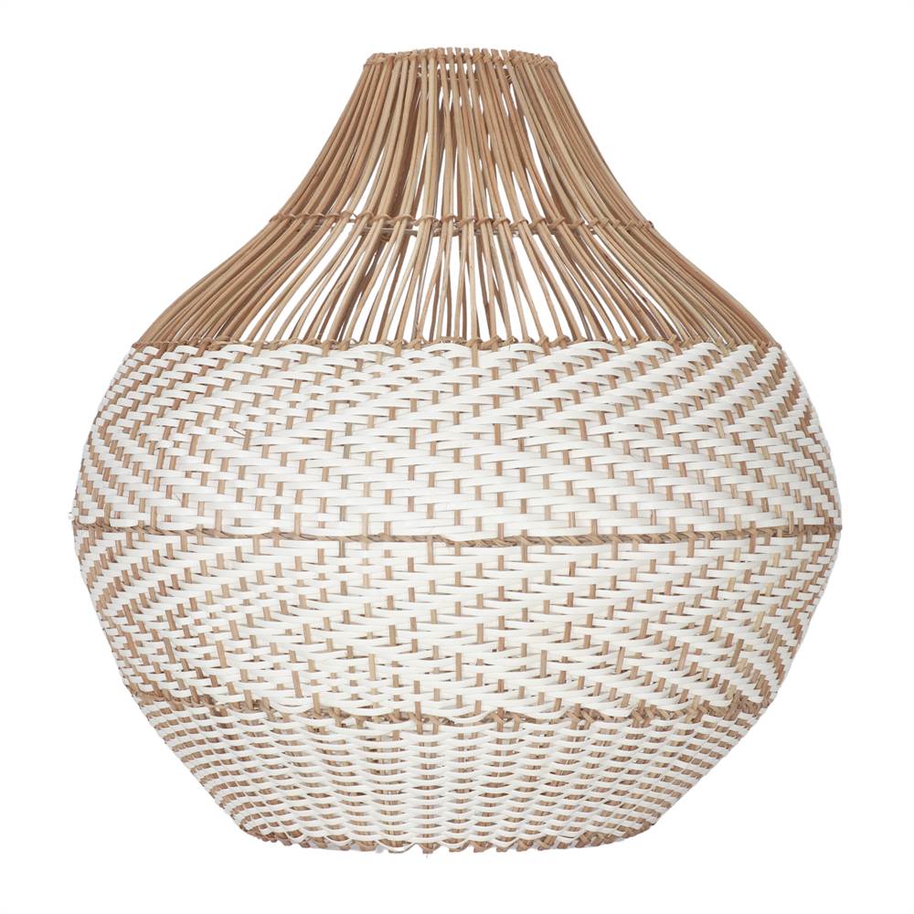 PANTALLA LÁMPARA DE RATÁN CELINE 1