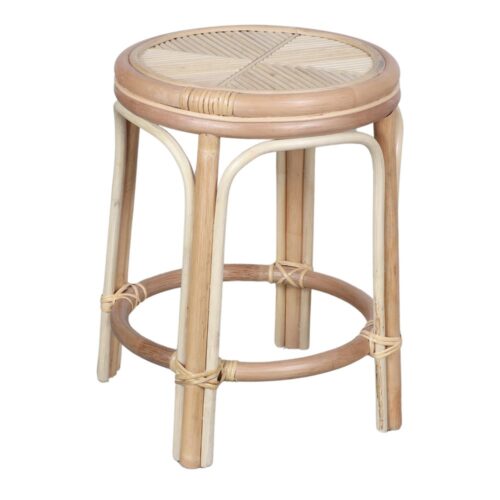 SUMMER RATTAN LOW STOOL. Find it on MisterWils. More than 4000sqm of showroom and warehouse. 3/4