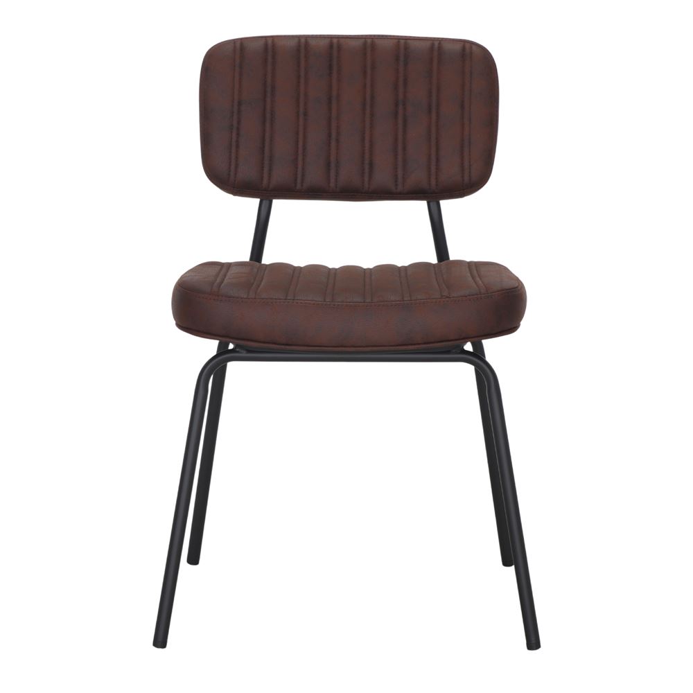 SILLA TAPIZADA MANDY de estilo Industrial. 2