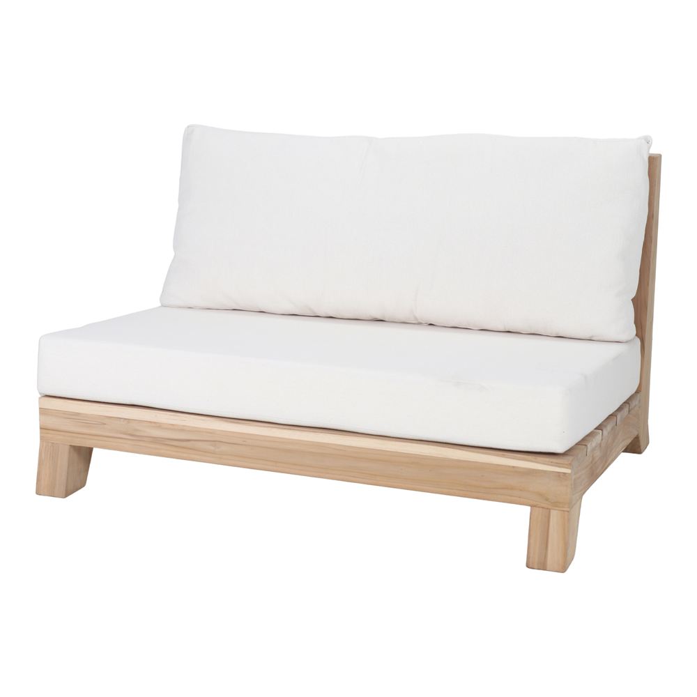 BANCO DE MADERA CON COJINES BAGUS estilo rústico. 5