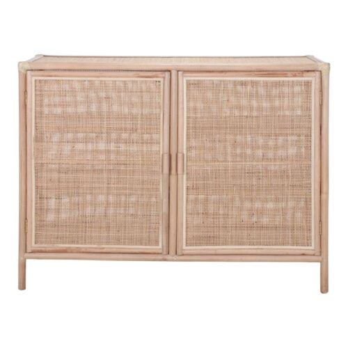 APARADOR DE RATÁN BASTIAN estilo Japandi 1