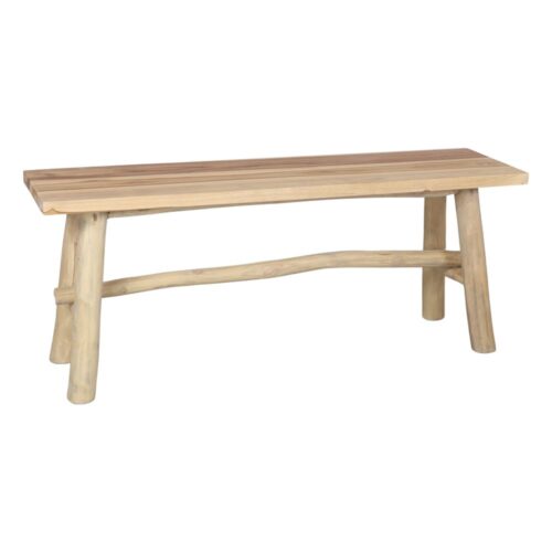 BANCO DE MADERA JANORY estilo rústico. Encuéntralo en MisterWils. Más de 4000m² de exposición y almacén. 2