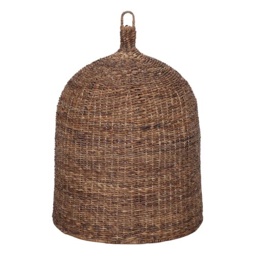 PANTALLA DE HOJAS DE BANANO CATYSA para lámpara de techo. 1