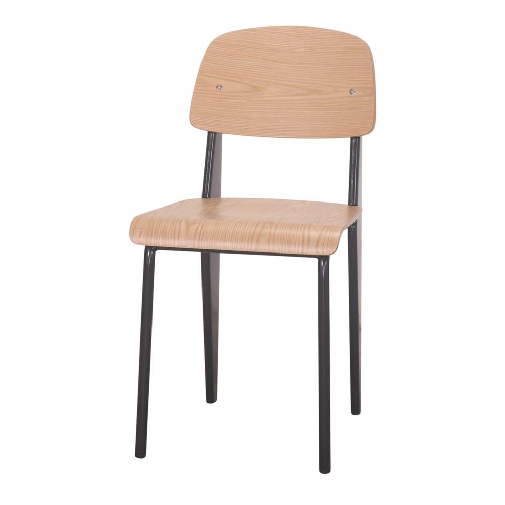 SILLA DE MADERA BENDO NEGRA réplica Standard Chair