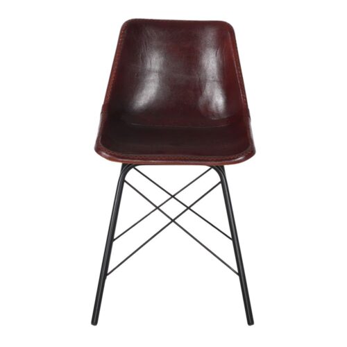 SILLA DE PIEL CAMELOT 2