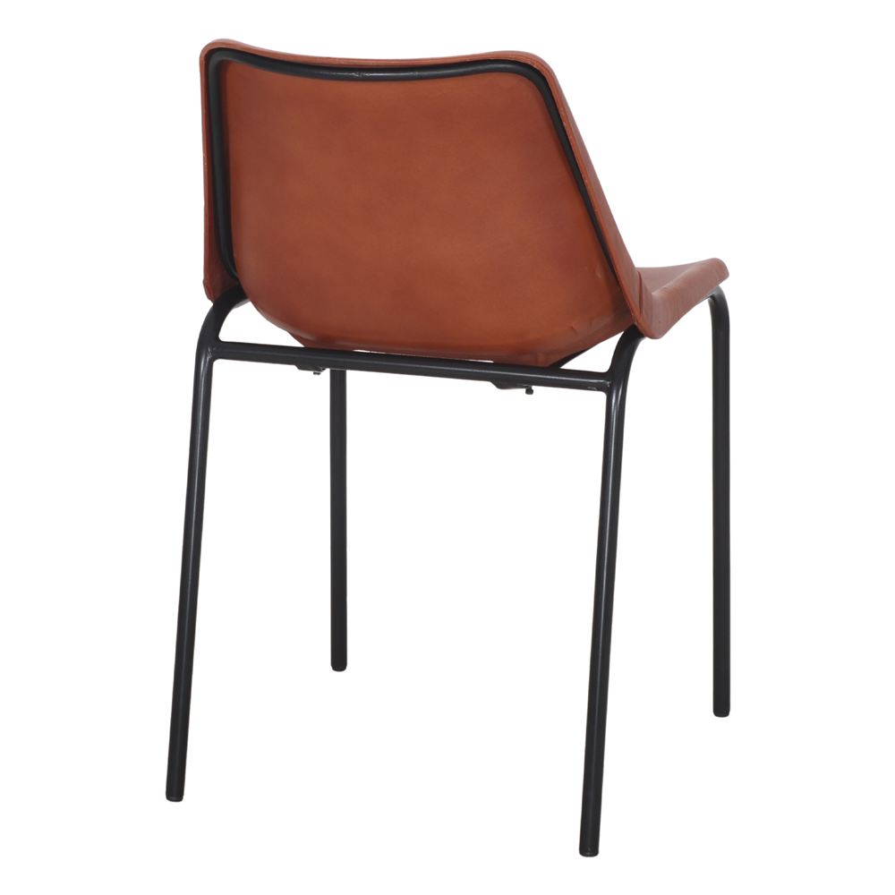 SILLA DE PIEL MALI estilo industrial 4