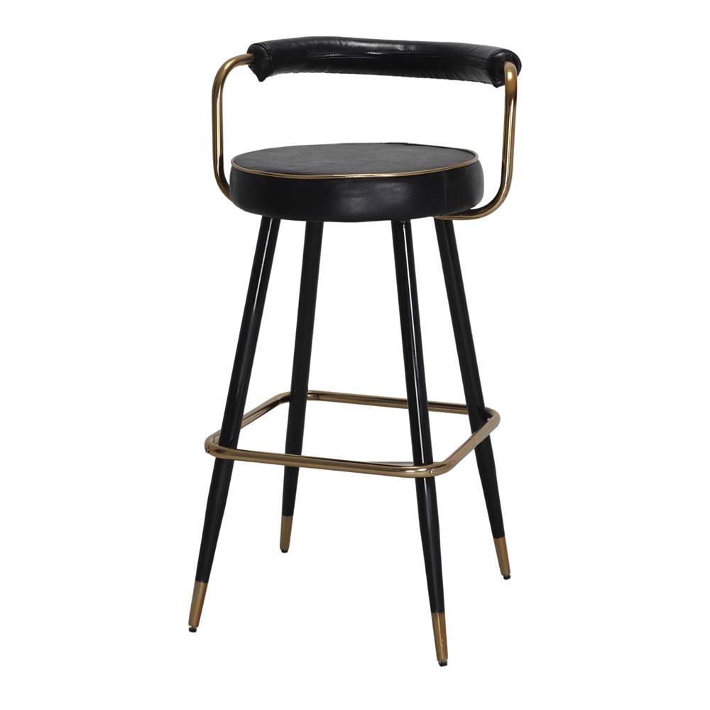 misterwils-taburetealto-gatimber-1 TABURETE ALTO DE METAL Y PIEL GATIMBER estilo Vintage 1