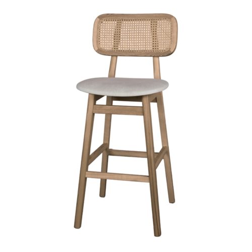 AKEMY WOODEN HIGH STOOL Bistro style. Find it on MisterWils. More than 4000sqm of showroom and warehouse.