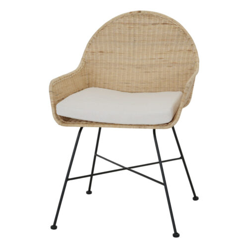 SILLA RATÁN KAMIN estilo Escandinavo