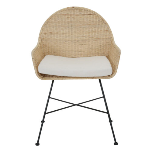 SILLA RATÁN KAMIN estilo Escandinavo