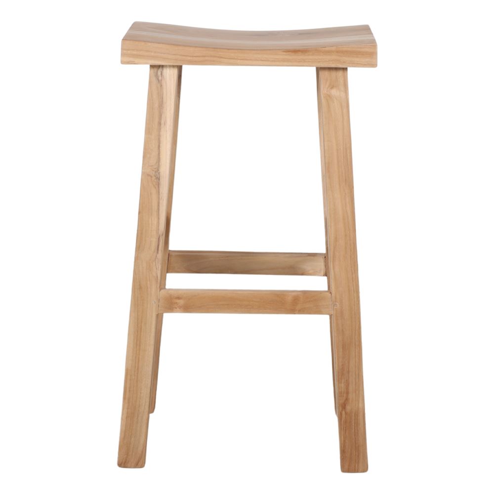 TABURETE DE MADERA CARLUX estilo Rústico 2