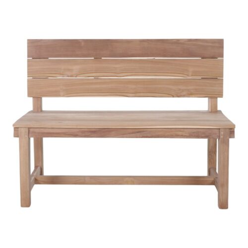 SHAGRY WOODEN BENCH made of teak wood. 1
