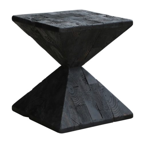 DANITY WOODEN STOOL, rustic style. Find it on MisterWils. More than 4000sqm of showroom and warehouse.
