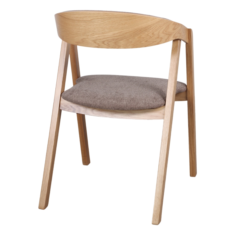 SILLA DE MADERA BORMY trufa trasera