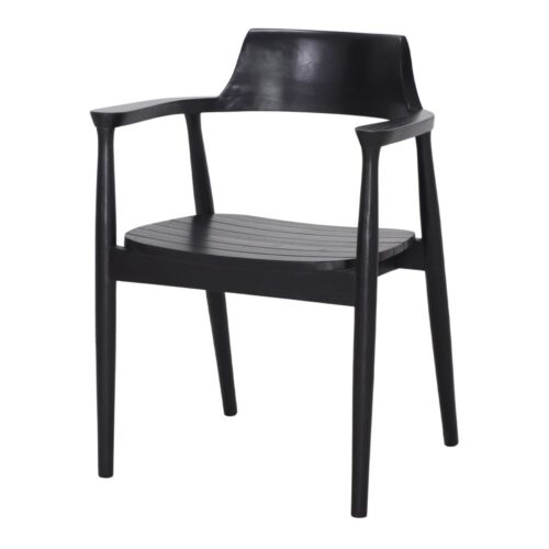 SAGGI MINI BLACK WOODEN CHAIR