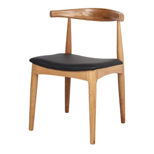 ELBOW OAK WOODEN CHAIR. Find it on MisterWils. More than 4000sqm of showroom and warehouse.