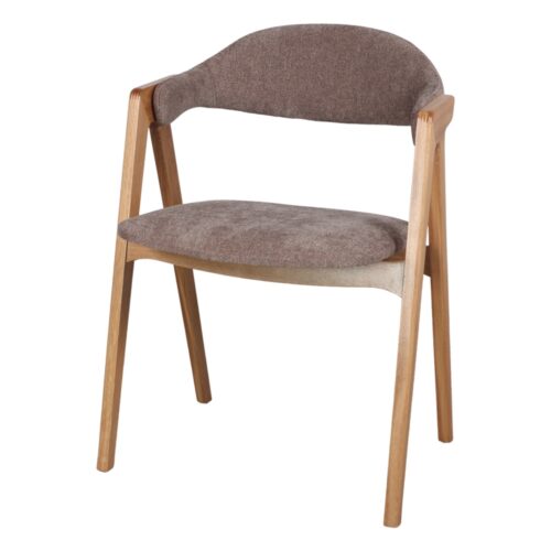 LOGARY WOODEN CHAIR, made of turned beech wood. Find it on MisterWils. More than 4000sqm of showroom and warehouse.