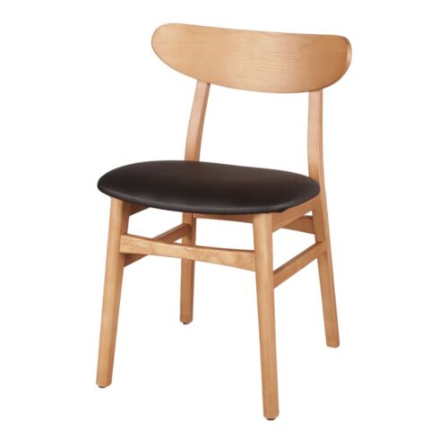 MURIEL WOODEN CHAIR Nordic style