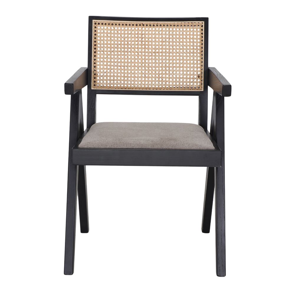 SILLA DE MADERA BALFORD NEGRA trufa 2