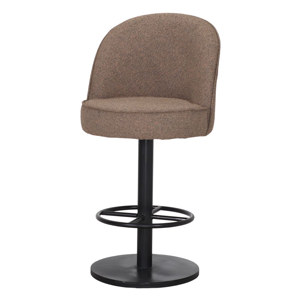 TABURETE ALTO TAPIZADO VAIAN moka