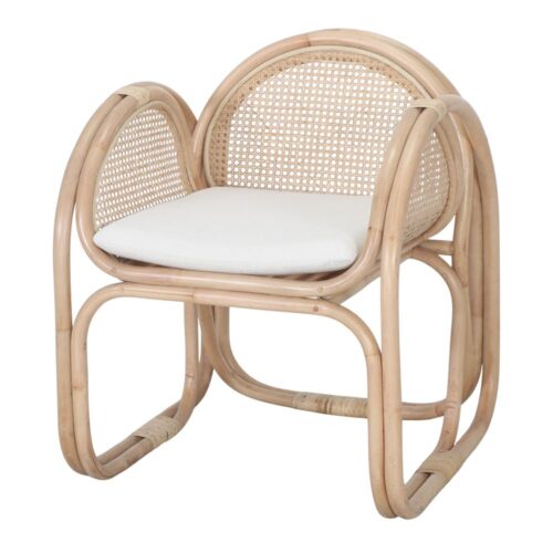 NAMARA RATTAN ARMCHAIR Mediterranean style 1