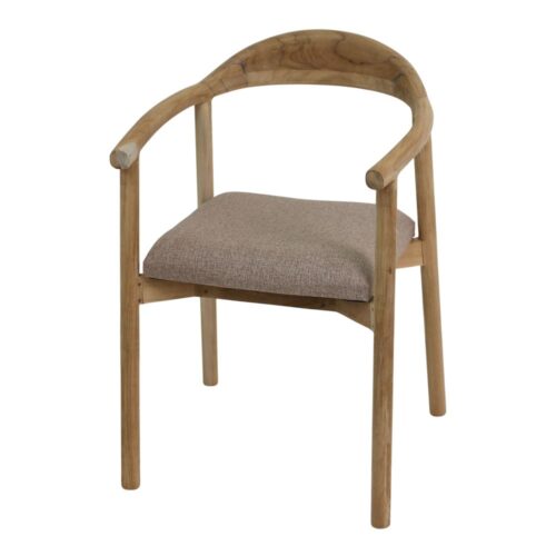 SARLATY WOODEN CHAIR, Nordic style. 3/4