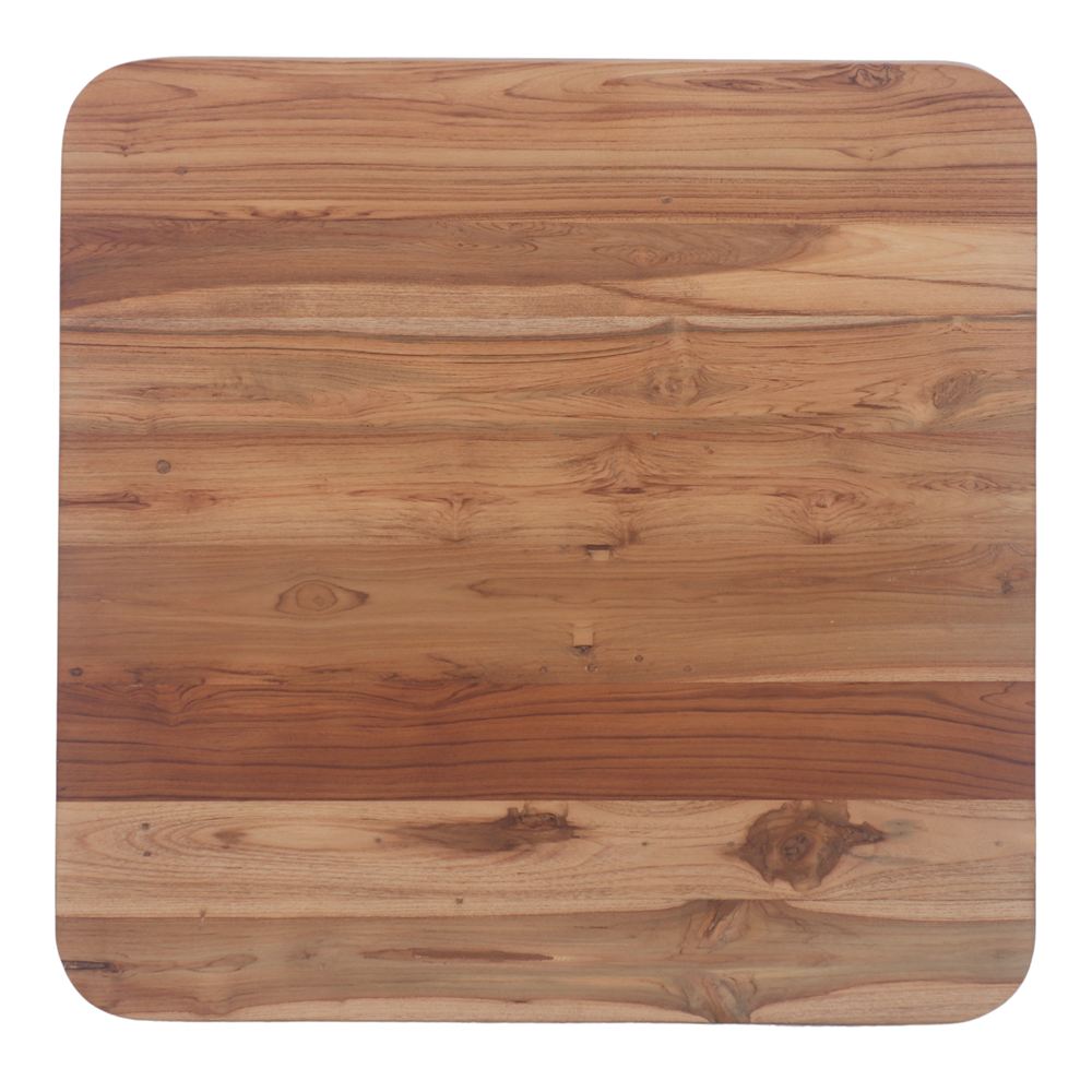 TAPA DE MADERA DE TEKA NEXO con bordes redondeados