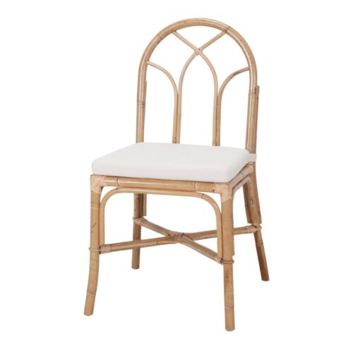 SILLA DE RATÁN AZURA de estilo Mediterráneo 1