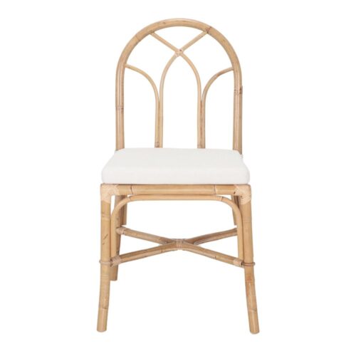 SILLA DE RATÁN AZURA de estilo Mediterráneo 2