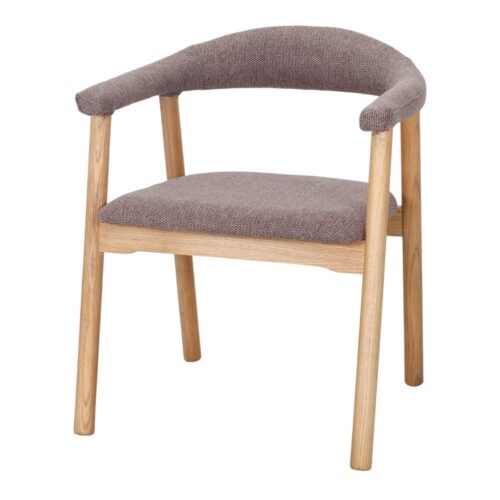 SILLA DE MADERA GROF estilo Nórdico marrón 1