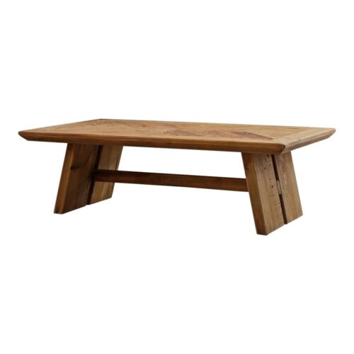 TERENCE COFFEE TABLE made of recycled pinewood.