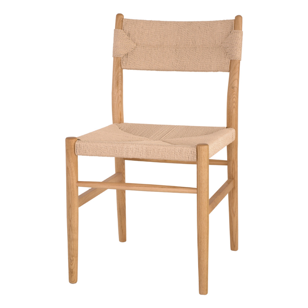 SILLA DE MADERA YANIRA OLMO estilo Mediterráneo. 1