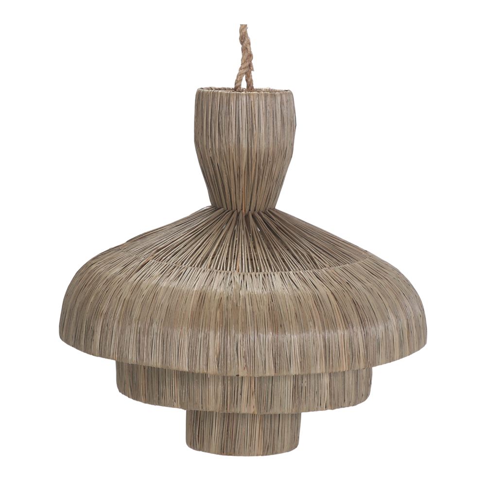 PANTALLA LÁMPARA DE RATÁN ORCHID estilo Mediterráneo. 1