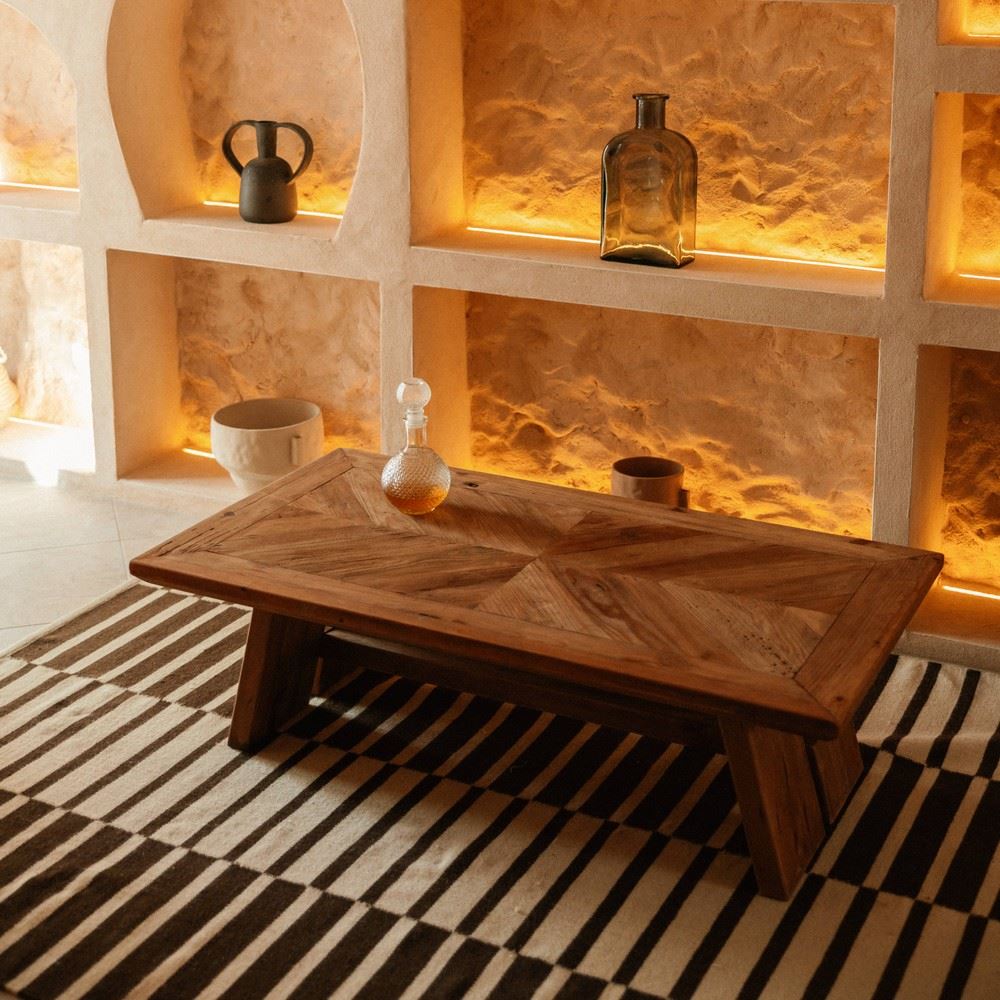 MESA DE CENTRO TERENCE estilo Rústico. 1 | Sesion fotos Medina Sidonia