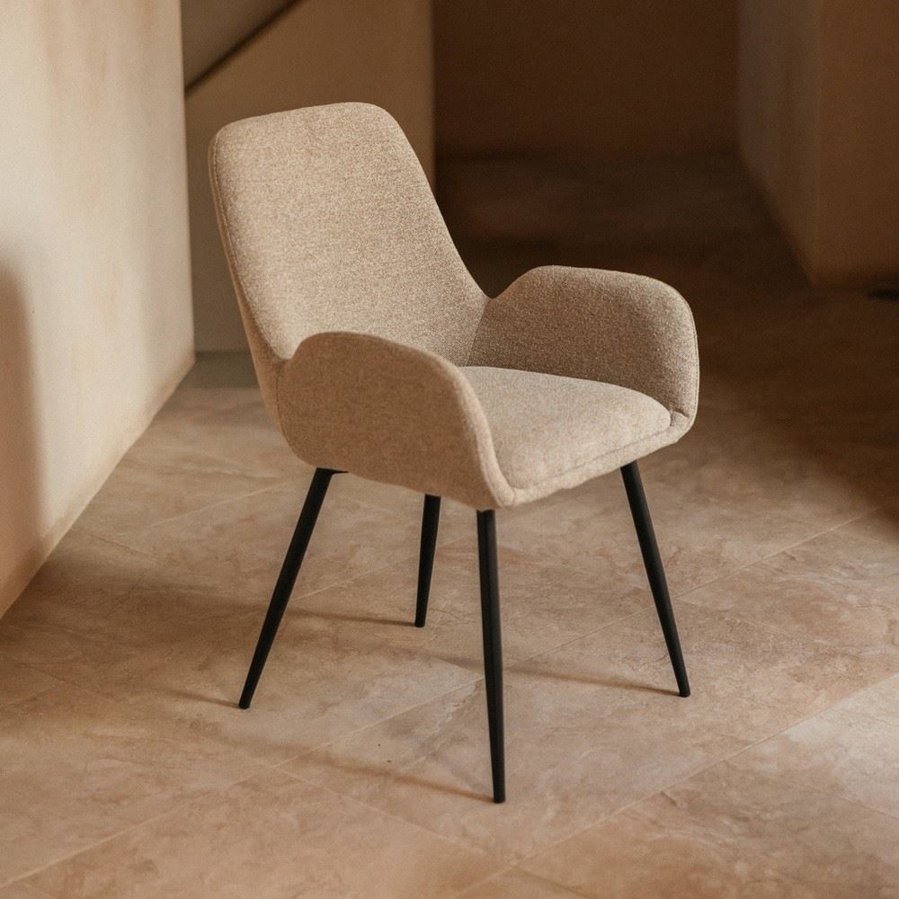 SILLA TAPIZADA MAXWELL estilo Contemporáneo. Sesión