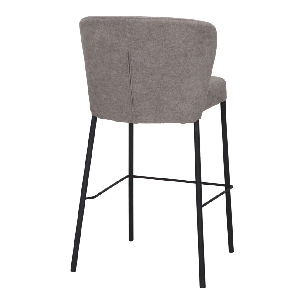 TABURETE ALTO TAPIZADO EDGAR tostado 3